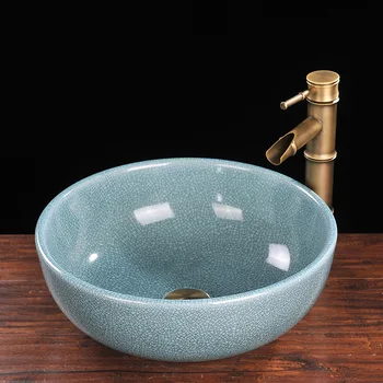 

Art porcelain Counter top Bathroom Sink Lavabo ceramic Washbasin hand painted vessel sinks bathroom sink bathroom sink bowl