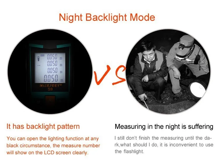 Mileseey Blue S9 лазерные инструменты и измерительный инструмент и лазерный дальномер 60 м 80 м 100 м L дальномер