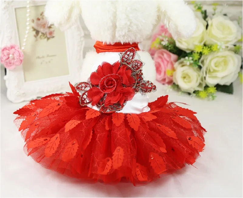 D79_Noble_Shiny_Leaf_Pets_dogs_Skirts_Summer_Pet_Wedding_Dress_Puppy_do_Cats_Princess_Floral_Tutu_Evening_Dress_for_Hiromi_12