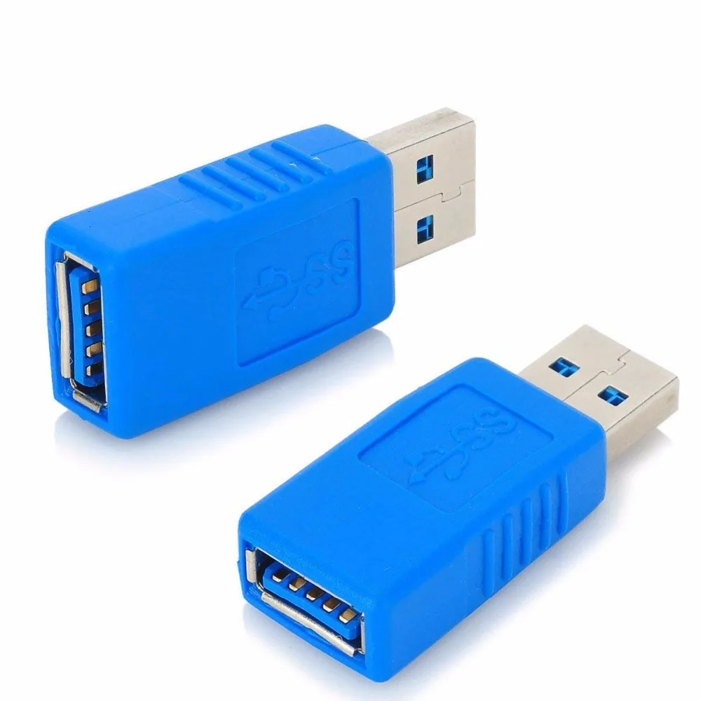 2 шт./лот Высокоскоростной Переходник USB 3 0 штекер гнездо Тип А удлинитель