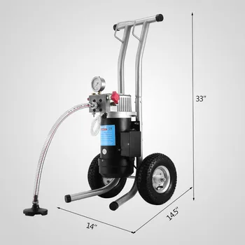 

Professional Spray Gun 2600W Airless Paint Sprayer 3.5HP painting machine