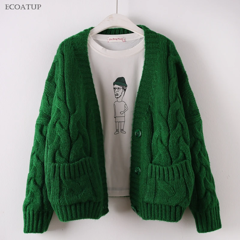 womens open knit cardigan