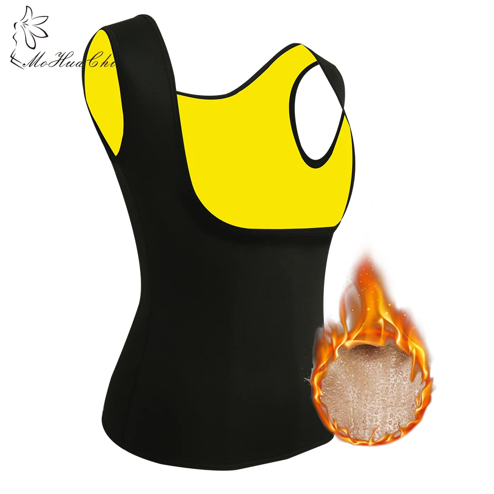 

Neoprene Vest Waist Trainer Fajas Sweat Body Shaper Slimming Shapewear Tank Top Workout Corset Underbust Waist Trainer Women