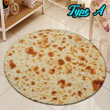 Стильные горячие продажи пиццы Tortilla Burrito ковры 4" /60"/9" Кукуруза и мука бросок 40/60/90 см удобные круглые
