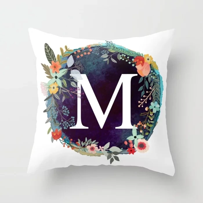 personalized-monogram-initial-letter-m-floral-wreath-artwork-pillows.webp