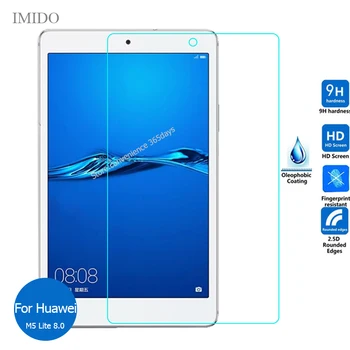 

For Huawei Mediapad M5 Lite 8.0 Tempered Glass Screen Protector 9h Safety Protective Film on Media pad M 5 8 JDN2-W09 JDN2 W09
