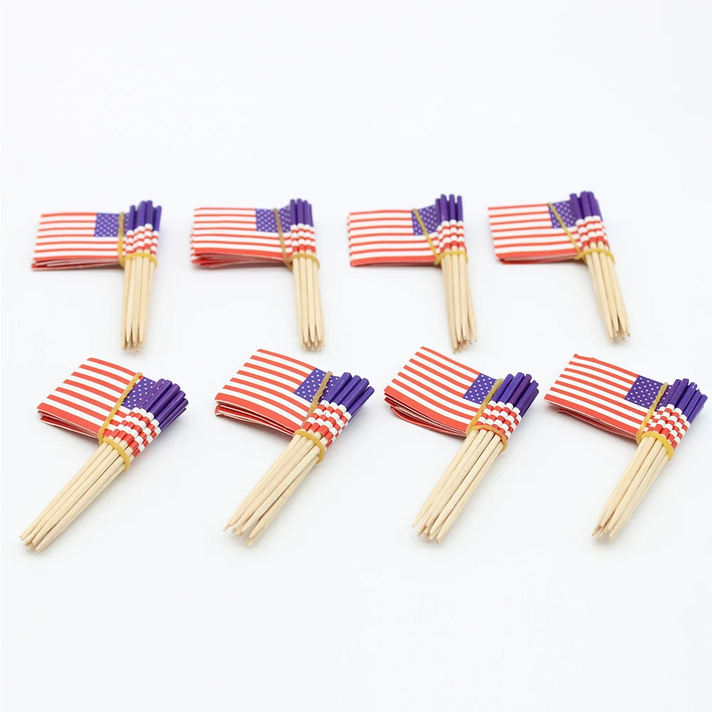 

A American Flag Party Tableware Supplies Decorations Independence Day 4th July