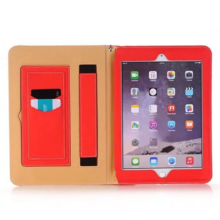 Роскошный чехол из искусственной кожи для Apple iPad Air 2 Air 1 Tablet Case Wallet Smart Cover для iPad 6 iPad 5 iPad Pro 9,7+ стилус