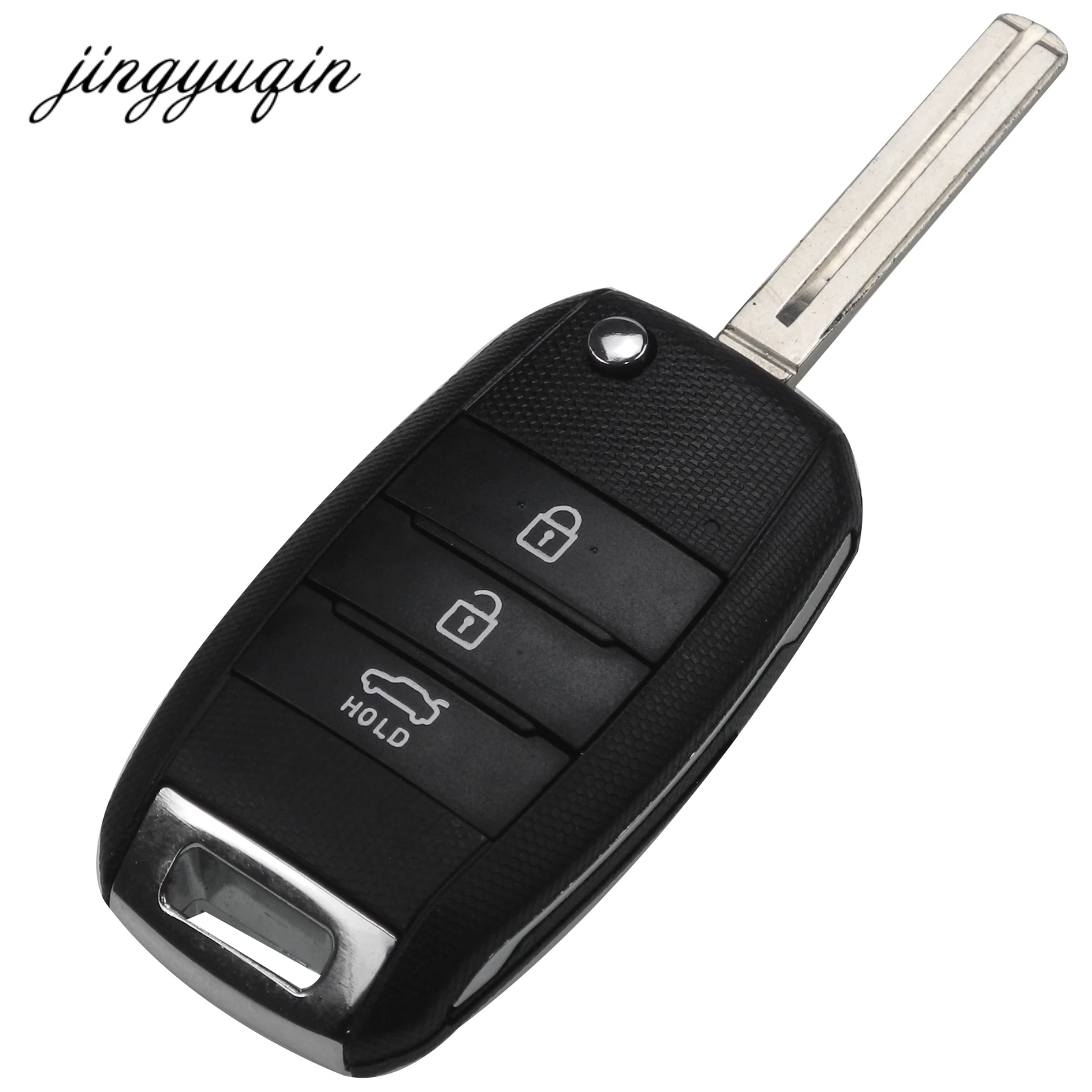 Jingyuqin 10 шт./лот чехол для ключей подходит KIA Sorento Carens K3 K5 Cerato Forte раскладной с