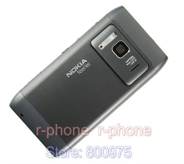Разблокированный оригинальный мобильный телефон Nokia N8 3G Wi Fi GPS 12 МП сенсорный