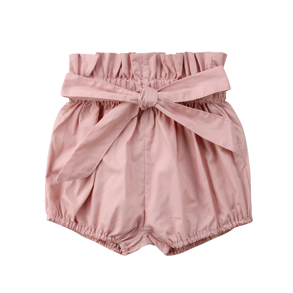 Новое поступление, клетчатые шорты ярких цветов с цветочным рисунком для маленьких девочек хлопковые детские шорты для девочек, одежда для маленьких девочек - Цвет: Розовый