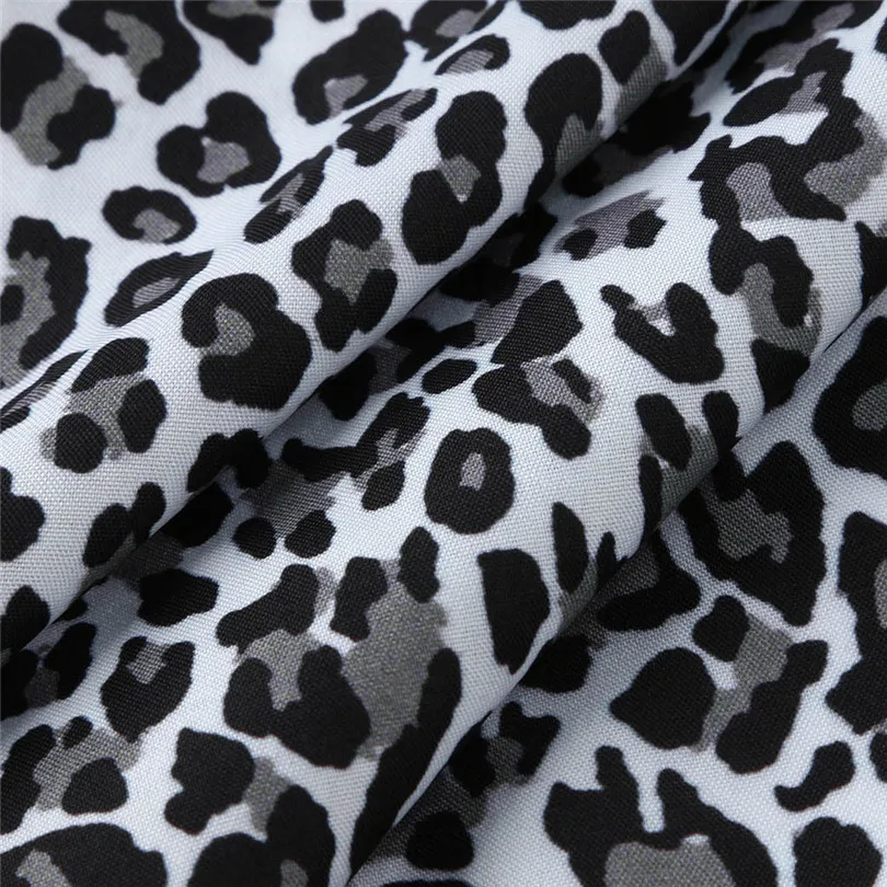 New Women Leopard Bohemian Long Dress 2019 Summer Sexy Deep V-neck Short Sleeve Long Maxi Party Beach Dress #E10 (15)