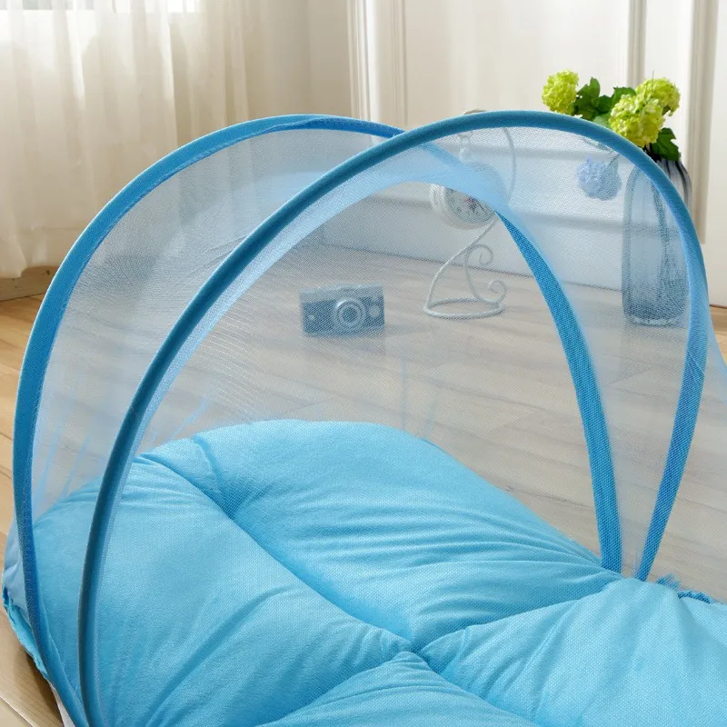 MOTOHOOD Baby Crib Tent Safety Net Crib Netting Cover - Foldable Baby Bed Mosquito Net Tent Kids Nursery baby Accessories (6)
