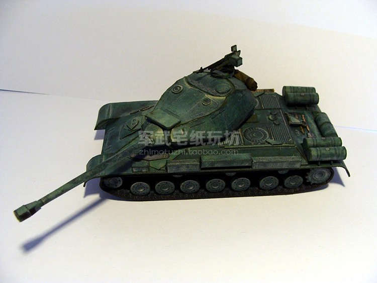 Советский тяжелый танк IS-4M 1:50 бумага модель танк мир Военная Униформа оружие ручной работы DIY игрушка