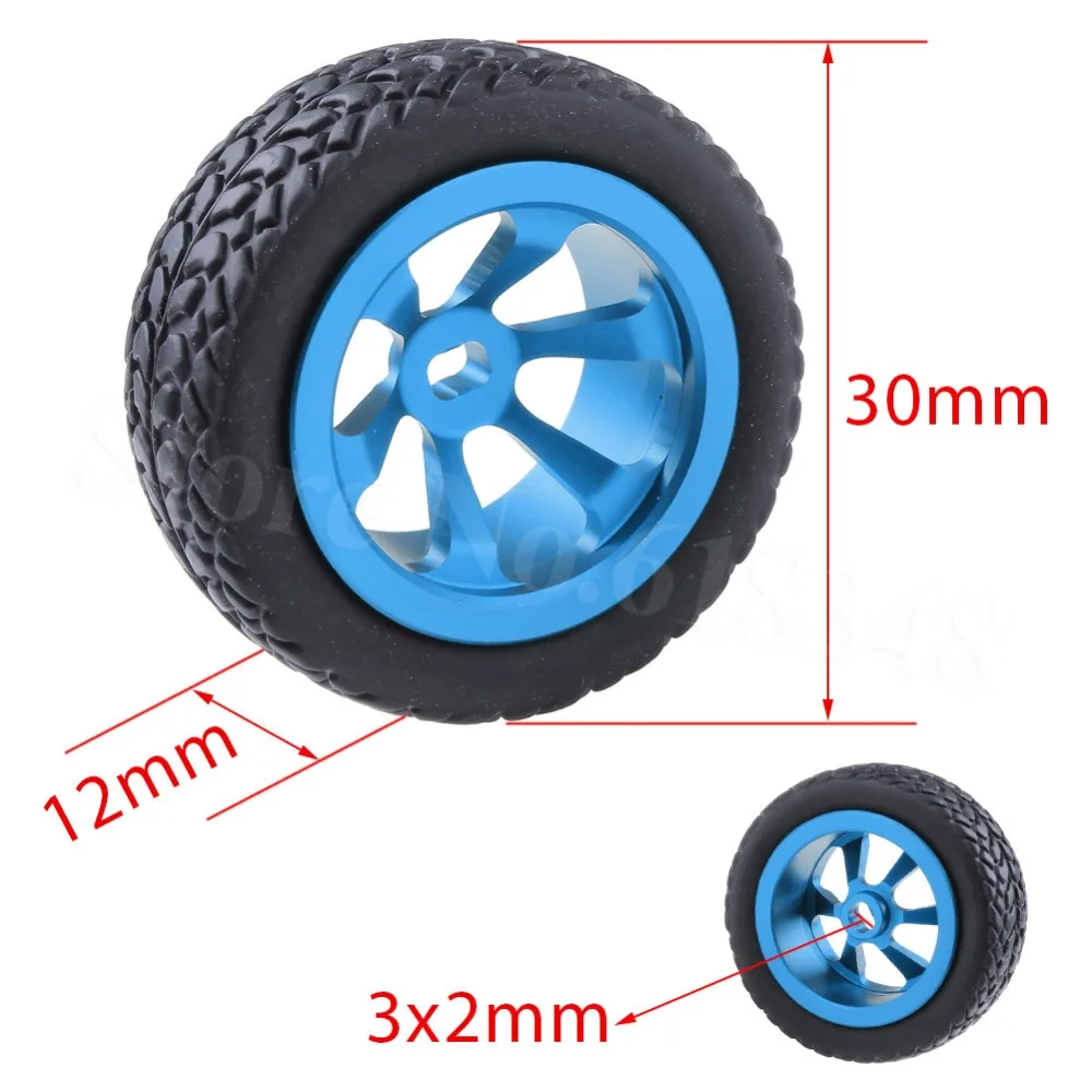 4 шт./лот шины и колеса из алюминиевого сплава для WLtoys 1/28 RC Car K969 K989 K999 P929|Детали