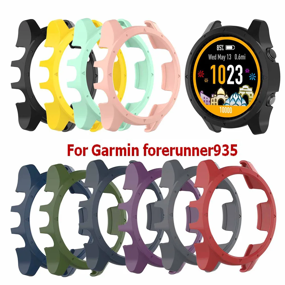 

Silicone Protective Cover Case For Garmin forerunner 935 Watch Band Strap Bracelet for Garmin forerunner 935 Protectors Shell