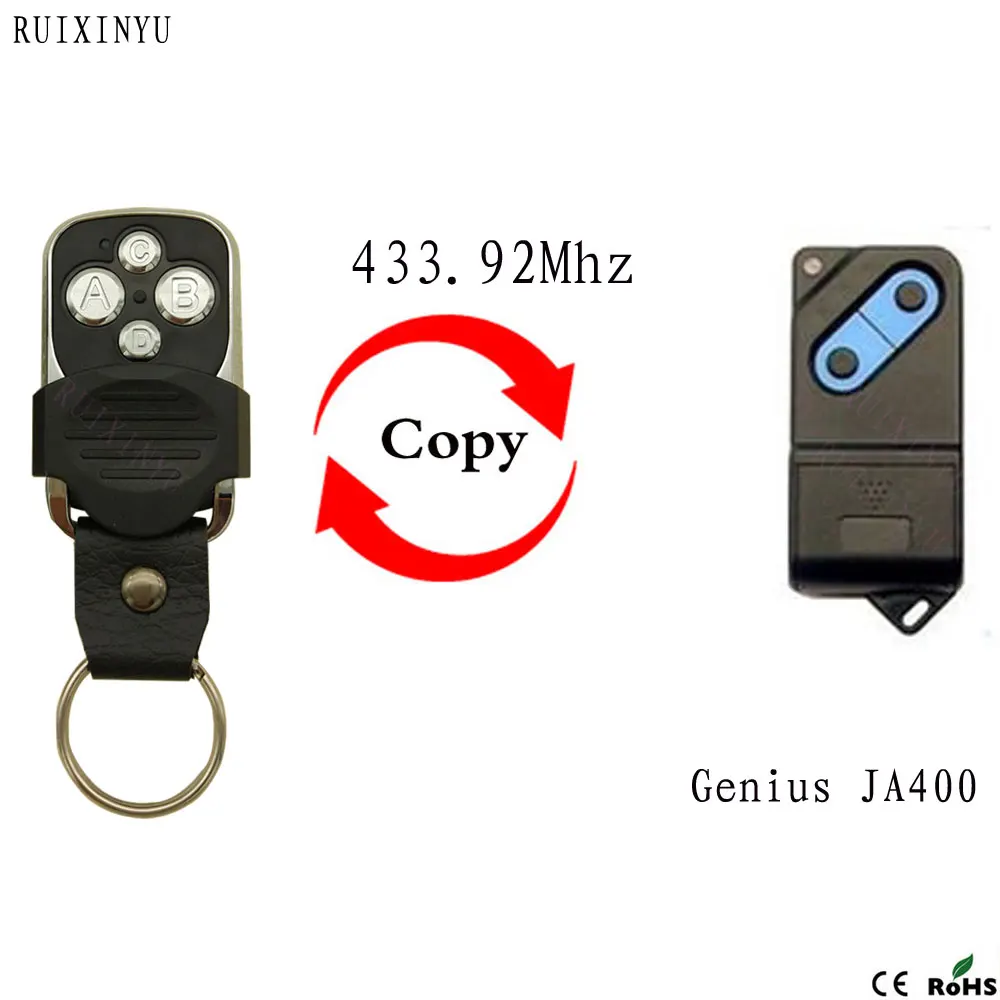 

Genius JA400 (Dip Switch) Universal Remote Control Garage Gate Transmitter Fob