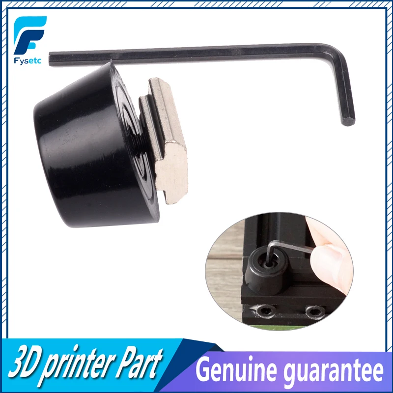 

1Set Antivibration Feet Anti-vibration Rubber Landing Mat Feet For 3030 Profile For Prusa i3 MK3 Kit 3d Printer Parts