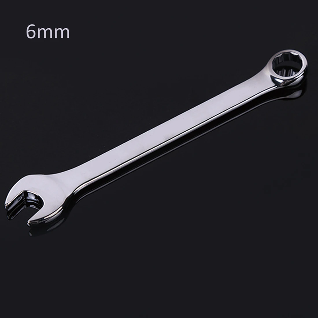 6mm-19mm Reversible Combination Stubby Wrench Socket Spanner for Auto Repairing Tools