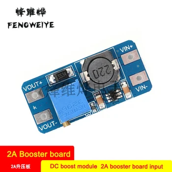

Panel MT3608 DC-DC boost module 2A booster board input voltage 2-24V liter 5/9/12/-28V adjustable