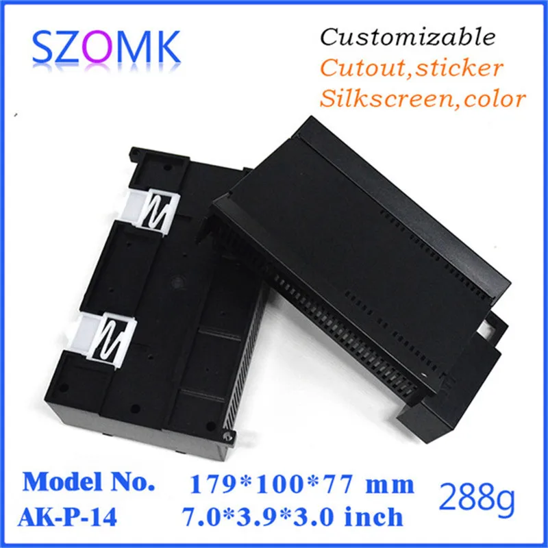 wall mount plastic din rail box instrument enclosure szomk plastic box for electronics project din rail control housing box plastic case (10).jpg