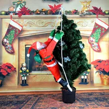 

Christmas Tree Decorations New Year Santa Claus Doll Toy Ladder Christmas Drop Ornaments Home Party Decoration