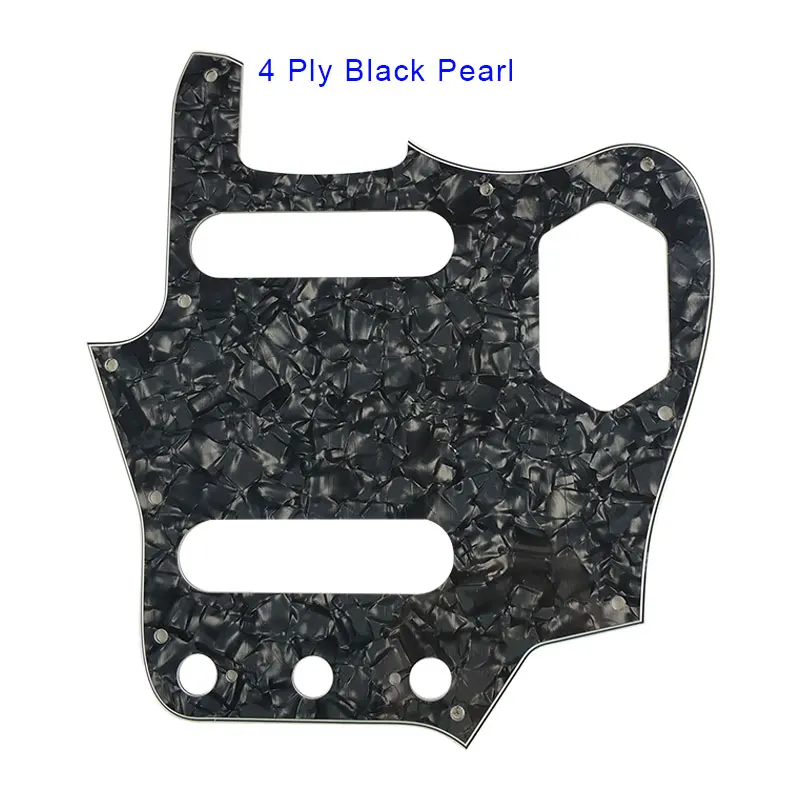 Pleroo Custom Guitar pickgaurd Scartch Plate-для 10 дырочек US Jaguar Guitar Pickguard Scartch Plate гитарные части