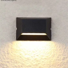 Уличный настенный ip65 5W SMD/COB светодиодный черный