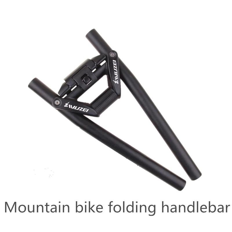 New Aluminum alloy Mountain bike folding handlebars cycling mtb Folding