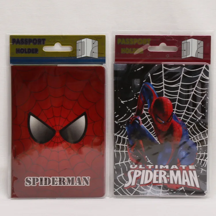 

spiderman multi feature board travel PVC passport cover