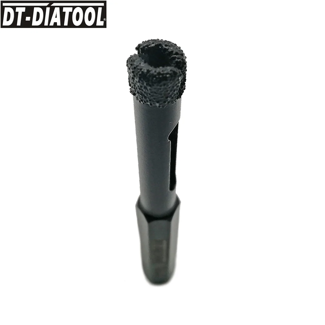 DT-DIATOOL 4pk/шт диаметр 8 мм шестигранный хвостовик вакуумной пайки Алмазная кольцевая пила мокрое бурение коронки для гранита и мраморной плитки