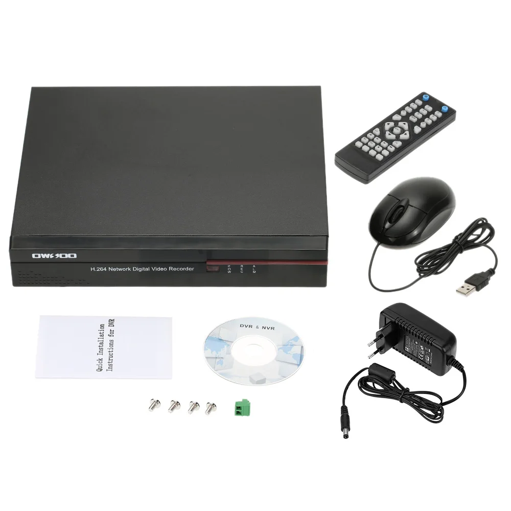 Цифровой видеорегистратор OWSOO 960H D1 8 каналов DVR H.264 поддержка записи видео/аудио iOS