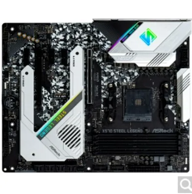  X570 Stahl Legende AMD X570 AM4 Buchse DDR4 ATXmotherboard
