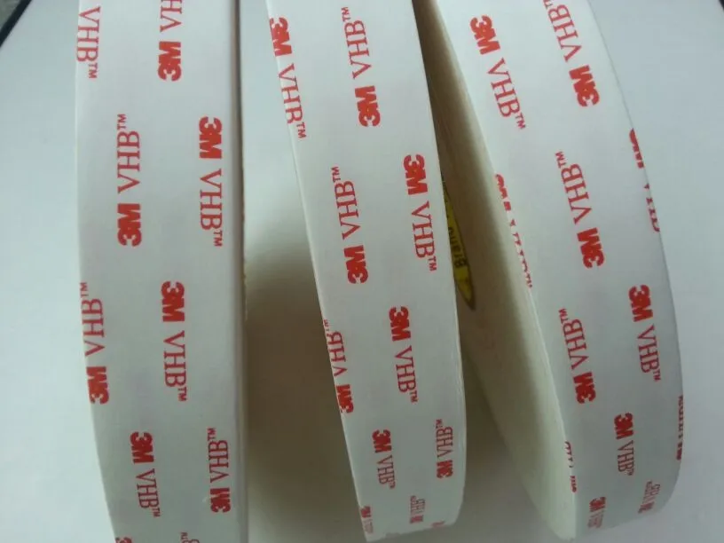 

Free Shipping 15mmx30m 3M VHB 4945 DOUBLE SIDE TAPE ACRYLIC FOAM ADHESIVE WHITE