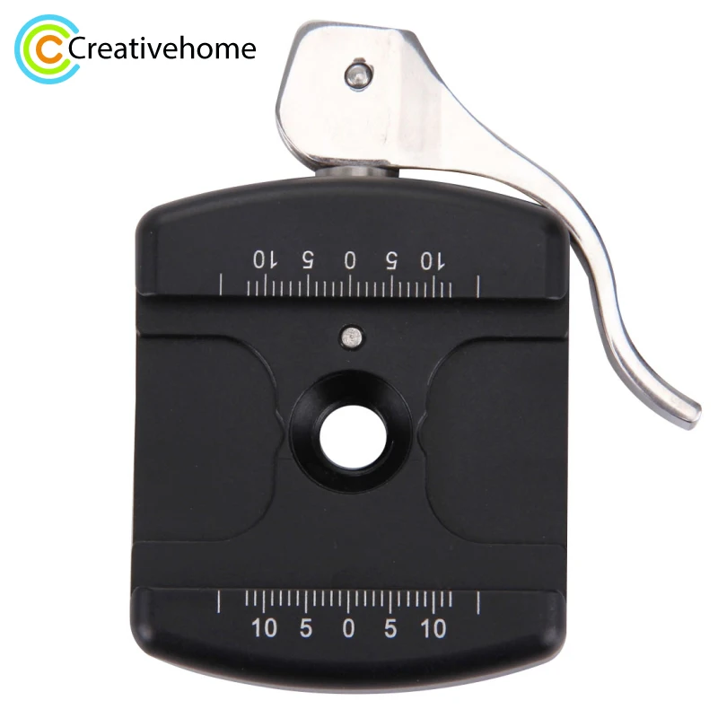 

FITTEST Quick Release Clamp Adapter for Camera Tripod JZ-50LR Aluminium Alloy 50mm Lever Release Clamp Compatible for Manfrotto