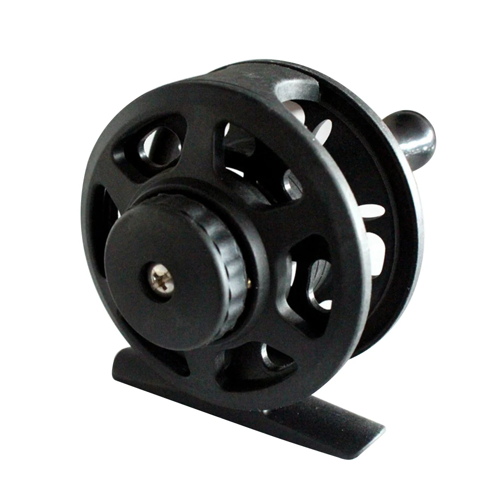 Fish Reel 1BB Ball Bearing Fish Reel Left/Right Interchangeable Fishing Reels Full Metal Rafting Ice Fishing Wheel