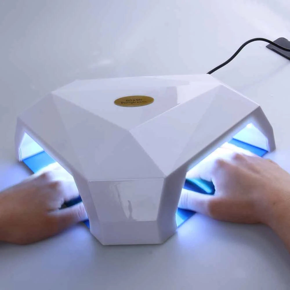 

60W LED / UV UV LED Lamp Nail Dryer Manicure Tool UV Light Nail Dryer Dual Light Source Nail Gel Lamp Polish Nail Art Tools