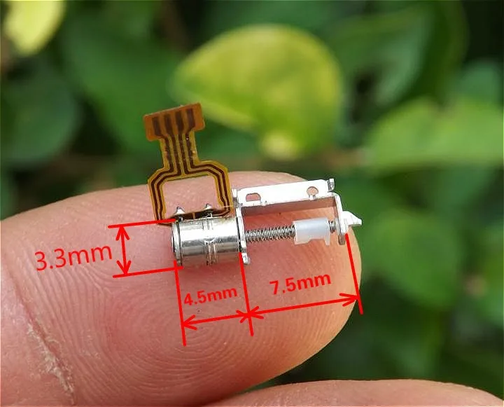 10 шт. мини шаговый двигатель винт шаговый двигатель