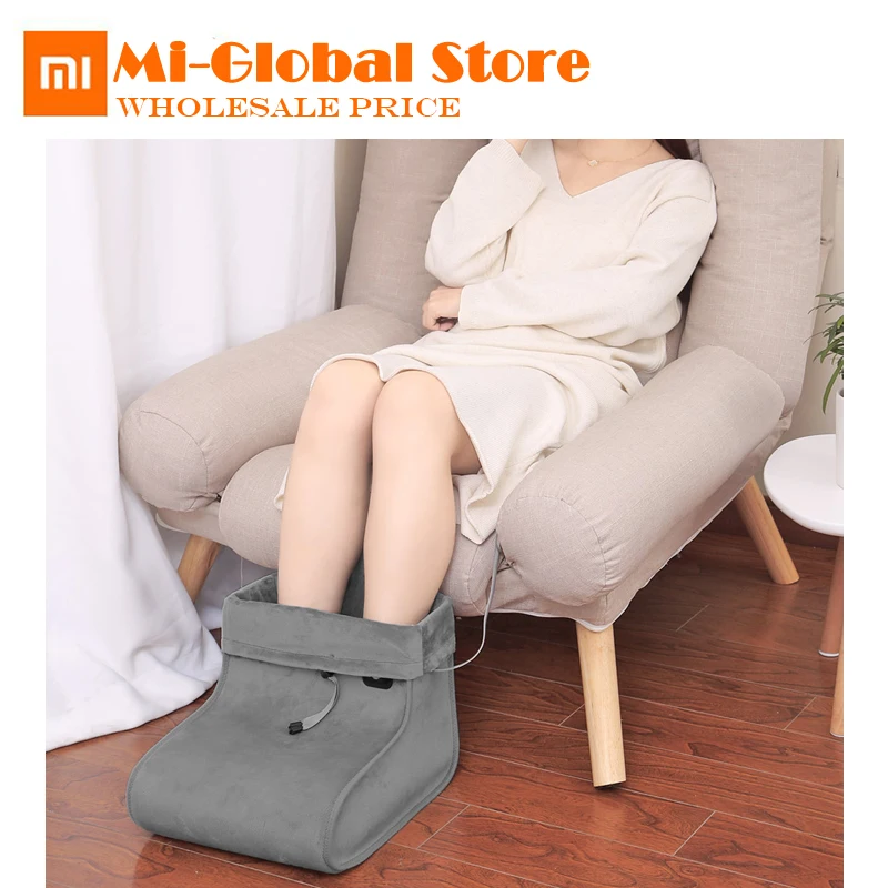 

New Xiaomi Graphene heating foot warmer 3 gears Intelligent temperature control L shape comfortable for sedentary washable