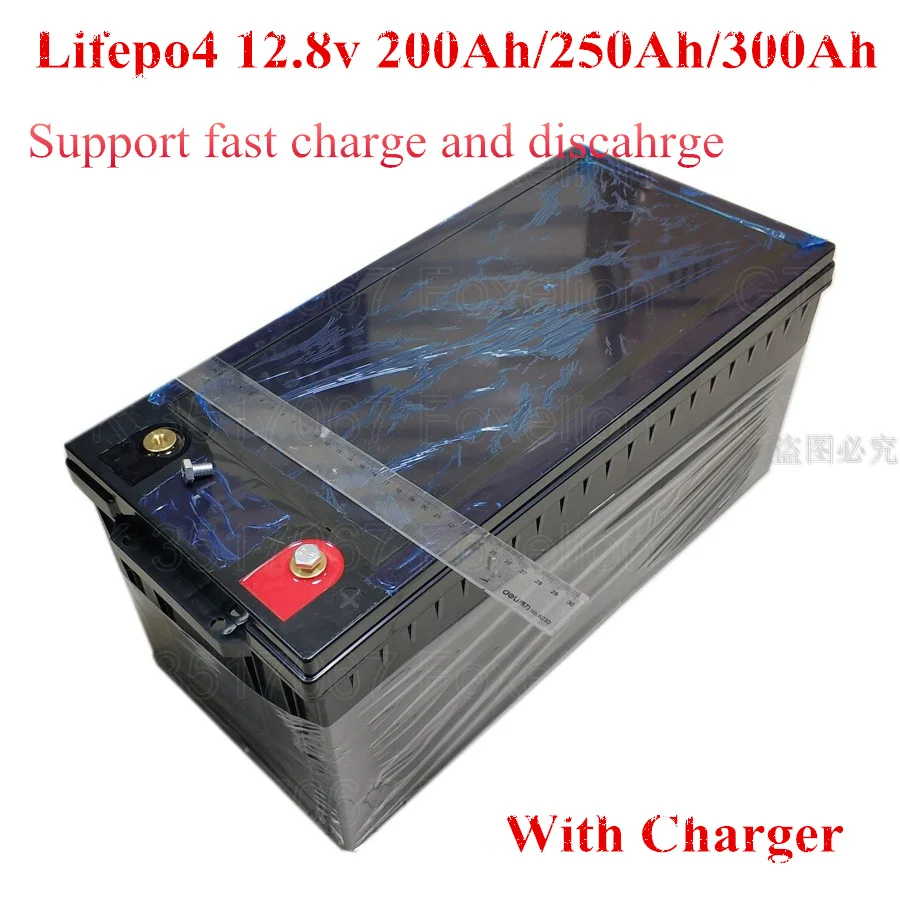 

12V 200AH 300ah LifePo4 Lithium Iron Phosphate Battery Deep Cycles 200A BMS for Solar Energy System Party Outdoor + 20A charg