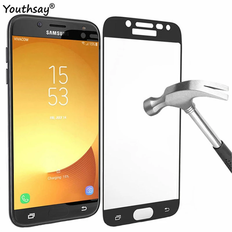Закаленное стекло для Samsung Galaxy J2 Pro 2018 Защита экрана J250F|screen protector|glass for samsungtempered glass