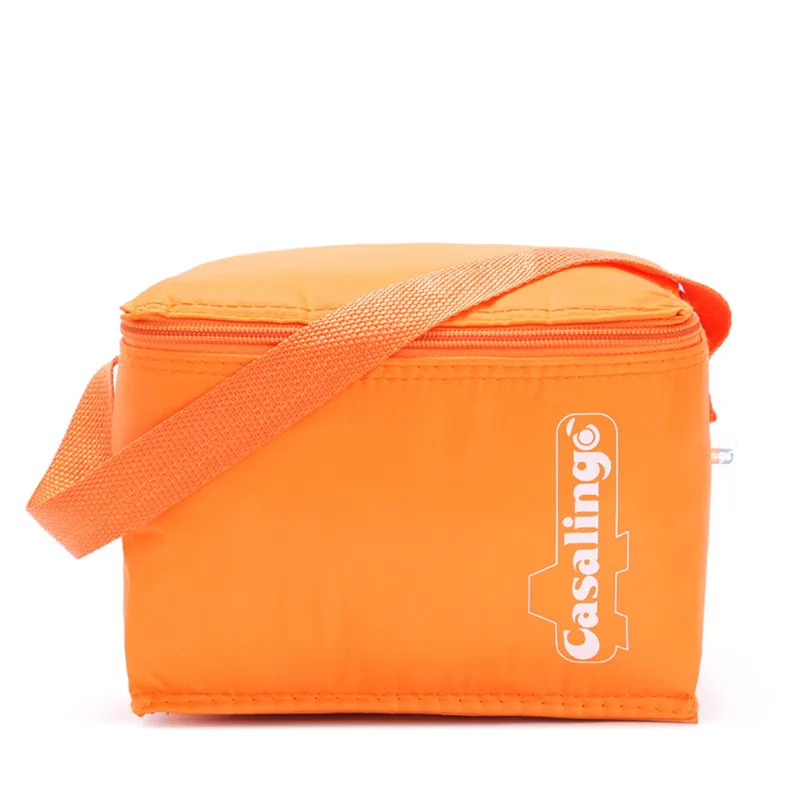 orange lunch bag