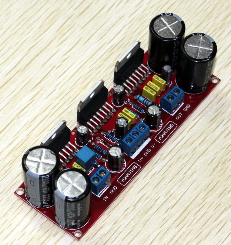 

Assembled TDA7293 in parallel 255W mono power amplifier board AMP board