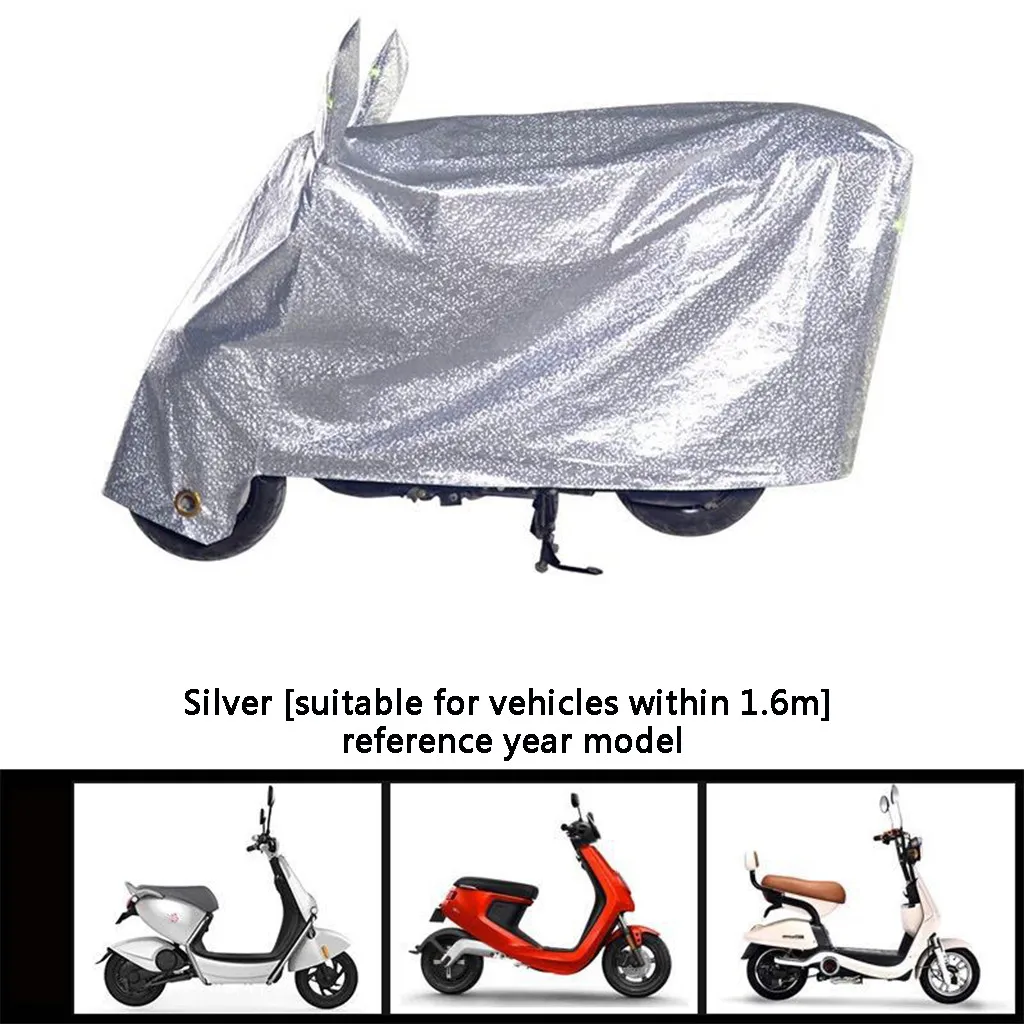 

Motorcycle Cover Universal Outdoor Protector Bicycle Dustproof Motorcycle Raincoat Waterproof Cover 1PCS A10