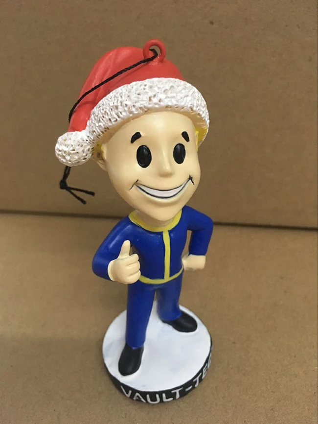 4 шт./лот 2018 игровые головки Fallout Vault Boy 1 ПВХ экшн фигурка детская игрушка