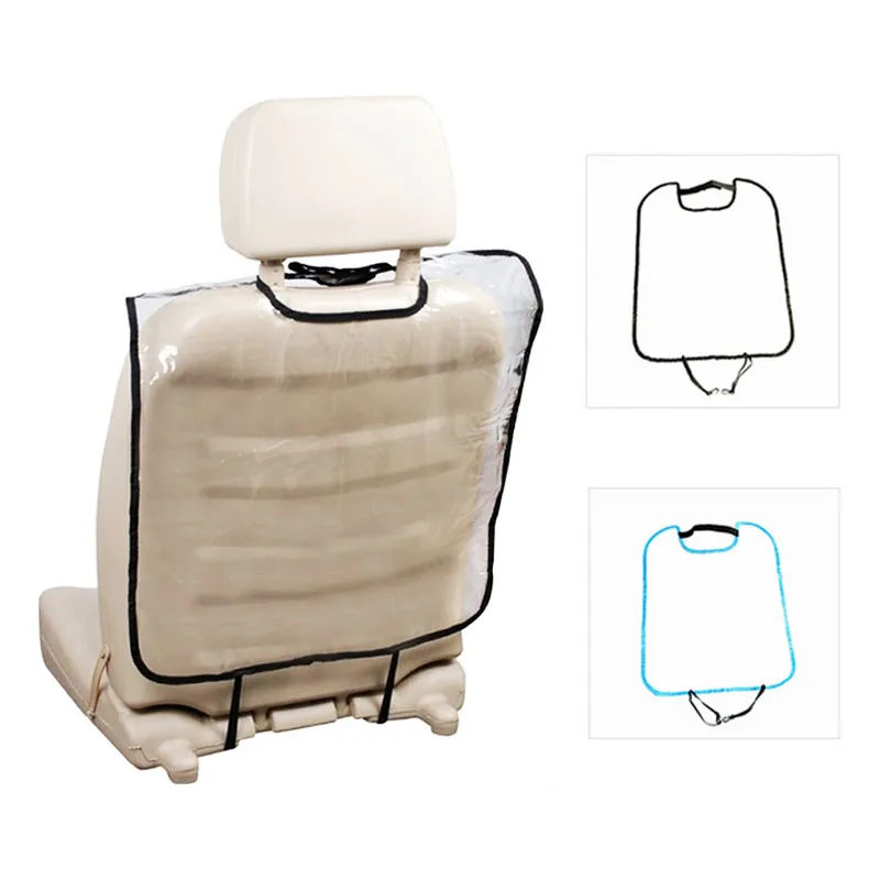

Sale 1PC Hard Wearing Water Resistant Dirt Proof Easy Cleaned PVC Kids Baby Car Seat Back Cover Seat Protecting Mat