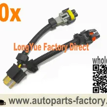 Longyue 10 шт. адаптер для фары жгут чехол для H4/9003 до H8 и 9005 6"