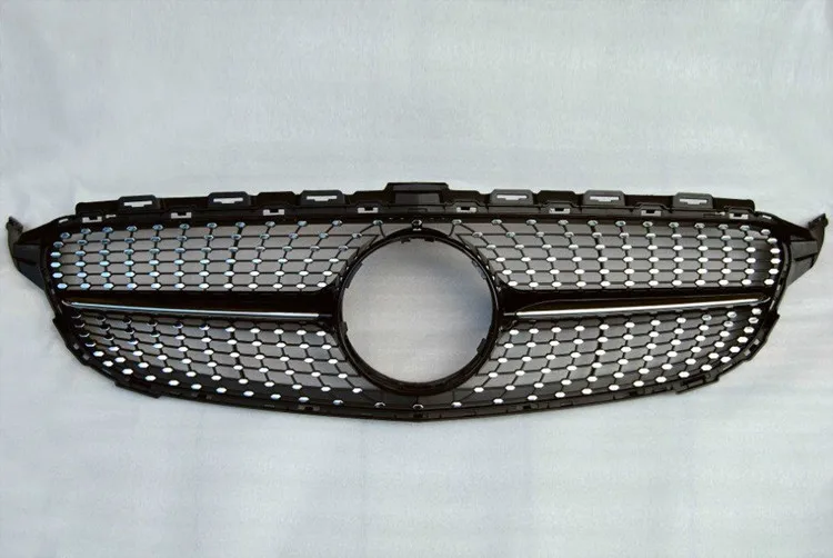 C class W205 grilles fit for 2014-2016 year W205 front grille  (5)