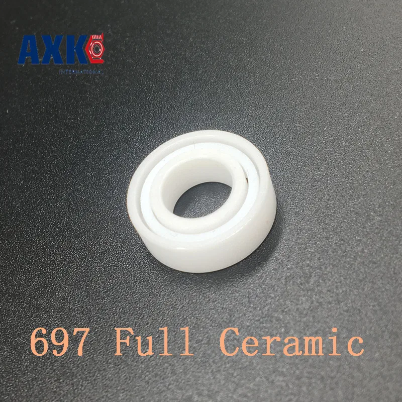

Axk 697 Full Ceramic Bearing ( 1 Pc ) 7*17*5 Mm Zro2 Material 697ce All Zirconia Ceramic 619/7 Ball Bearings
