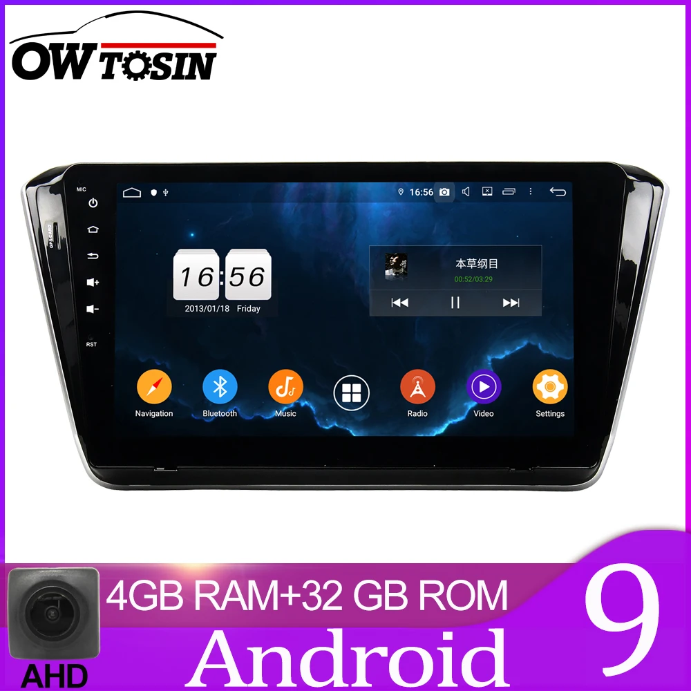 Perfect Owtosin Car Radio Multimedia Video Player Navigation GPS Android 9.0 For Skoda Superb 2015 2016 2017 2018 Car 4GB RAM 0 Perfect Owtosin Car Radio Multimedia Video Player Navigation GPS Android 9.0 For Skoda Superb 2015 2016 2017 2018 Car 4GB RAM 0